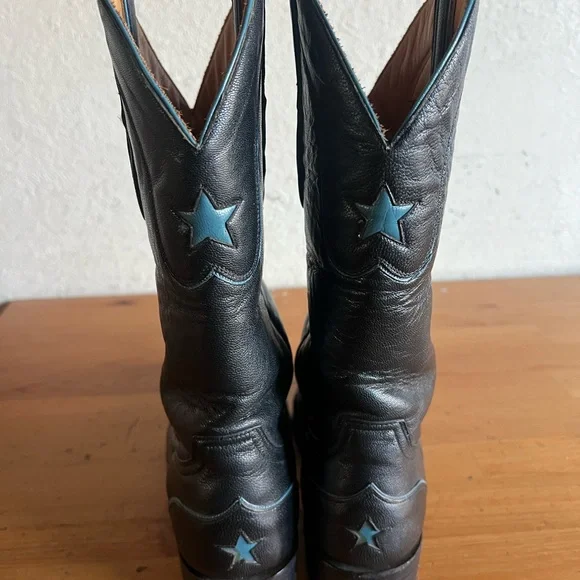 Vintage The Old Gringo black leather boots size 6 - Picture 4 of 10